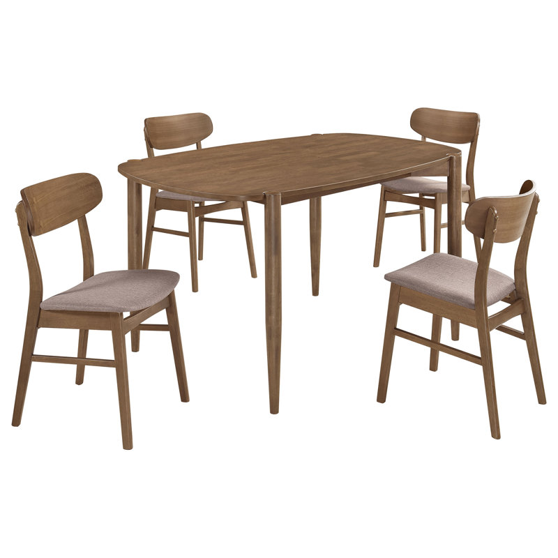 Ensemble de salle à manger 5 pièces noyer