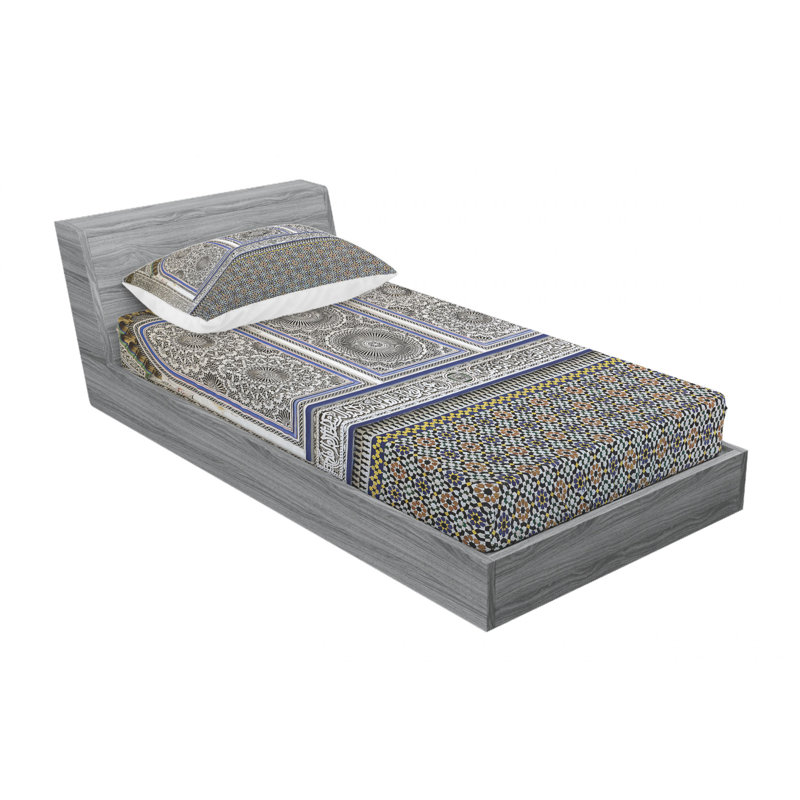 Microfiber Sheet Set, Twin Sheet Set with Fitted Sheet