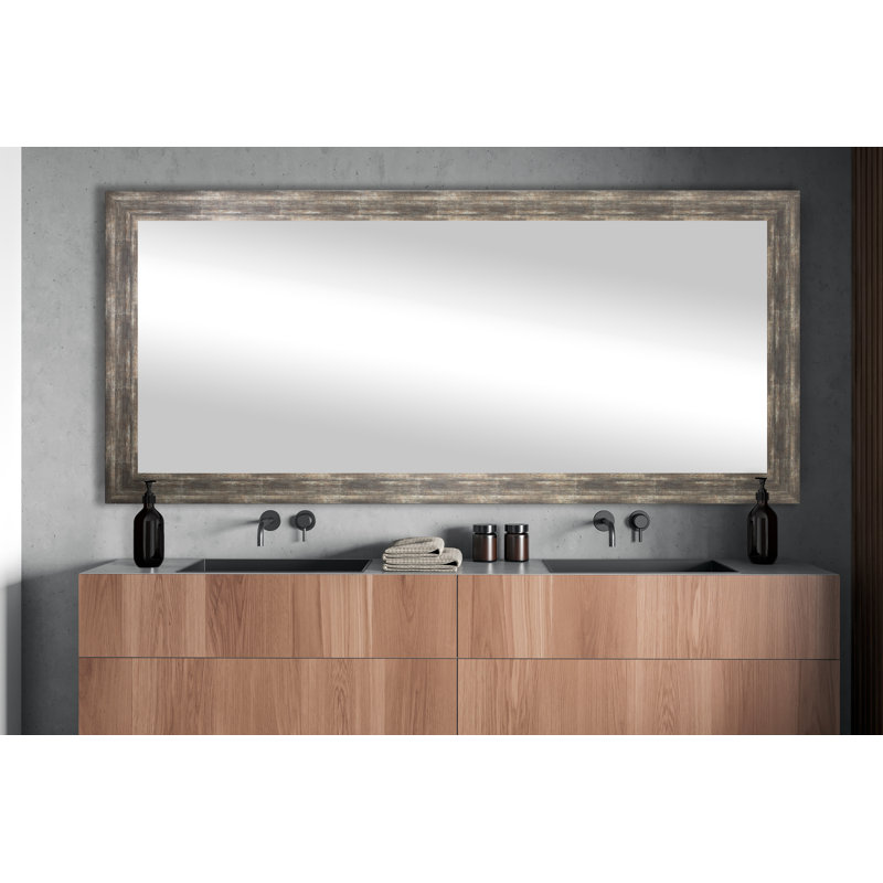 Engineered Wood Mirror, 33" x 80"