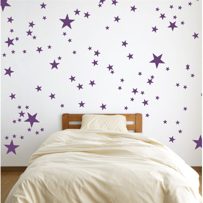 Adhésif décoratif étoiles