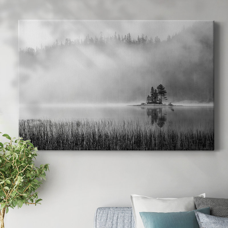 Toile tendue Island Fog-Gallery, H 24 po x l 36 po