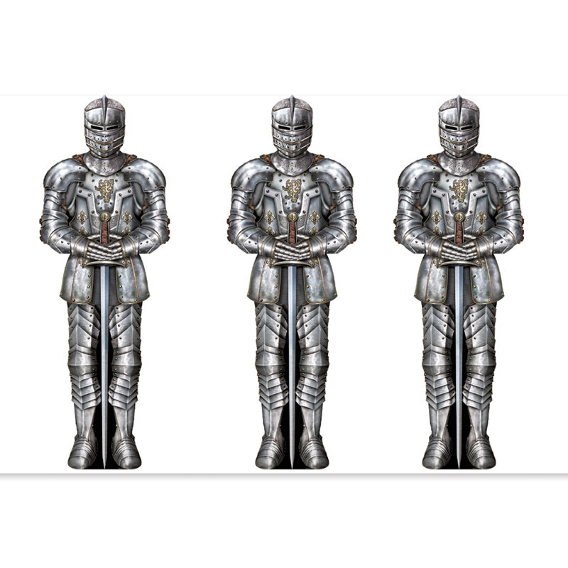 Wall Of Knights Backdrop - 4' x 30' - Pack of 6