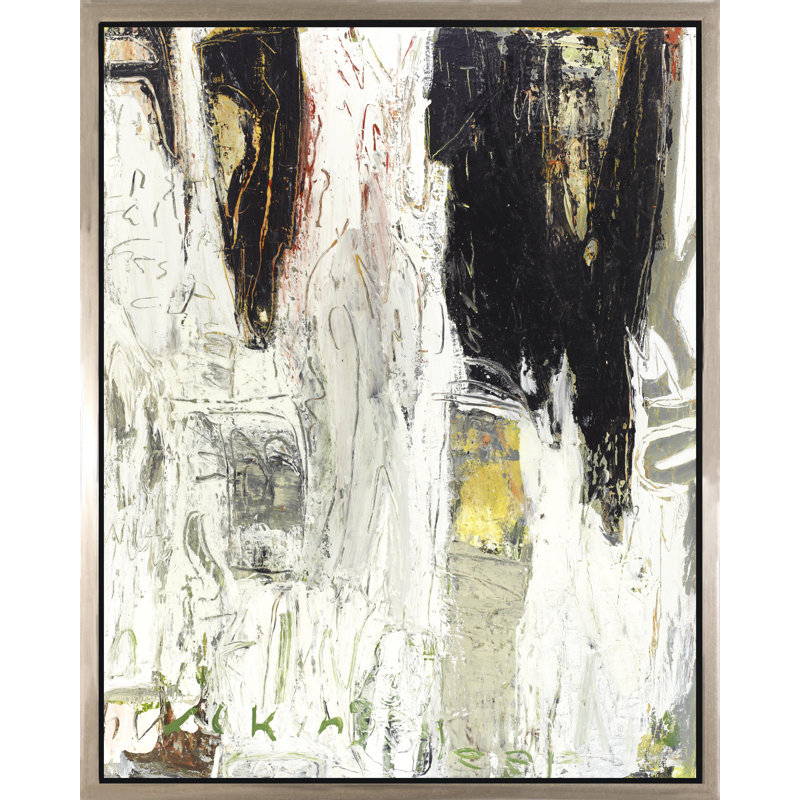 «Walking Sleep - Floater Frame», peinture sur toile
