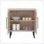 Armoire d'appoint en chêne blanchi-587464128
