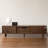 Modern Minimalist Style Black Walnut TV Stand-1840078854