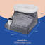 Russell Hobbs Rhhsl1001 Heated Boot W/removable Lining In Grey