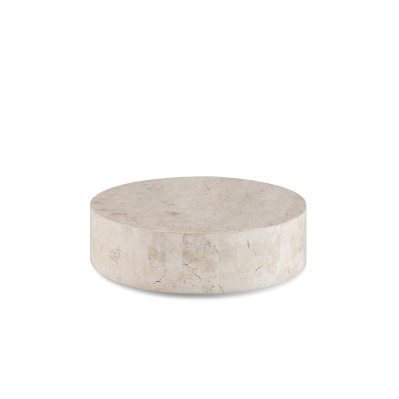 Barahona Solid Coffee Table, Beige