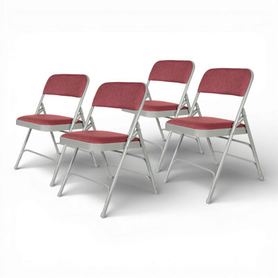 Chaise pliante rembourrée Hampden Furnishings Bernadine