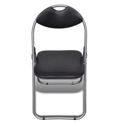 Folding Chairs Faux Leather