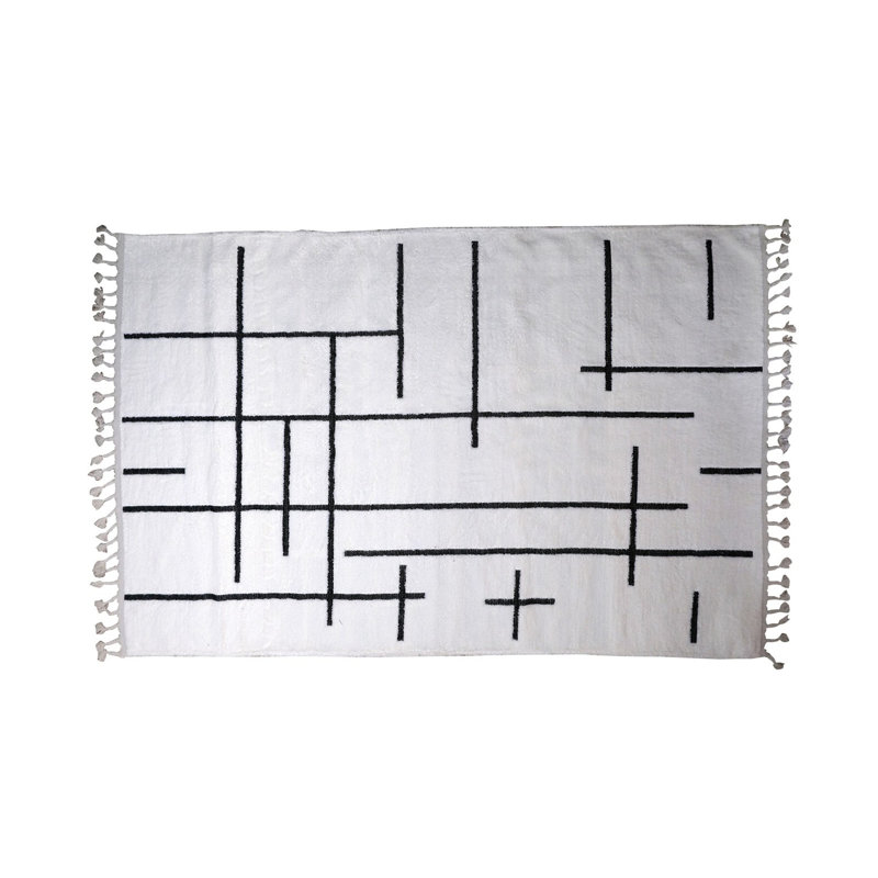 Jasrah Geometric Area Rug, Rectangle 150 x 230cm