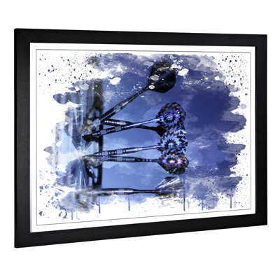 Darts and Dartboard - Wall Art