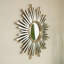 Miroir décoratif 33 po en forme de Sunburst
