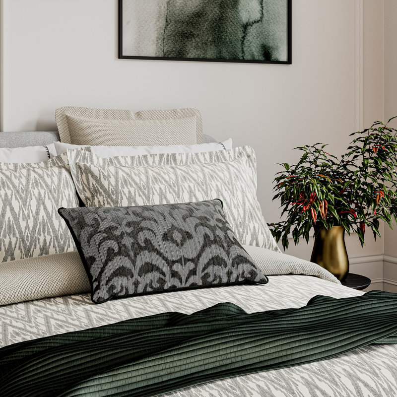 Nadir Cotton Sateen Duvet Cover Set, Double - 2 Pillowcases (48 x 74 cm)