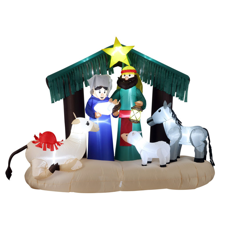 6.5 ft. Inflatable Nativity Scene