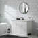 Modern Two Hole Centerset 4" 2-handle Bathroom Faucet with Pop Up Drain Assembly