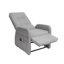 Ensemble de chaises inclinables d'extérieur 3 pièces Elle Decor Vallauris, gris