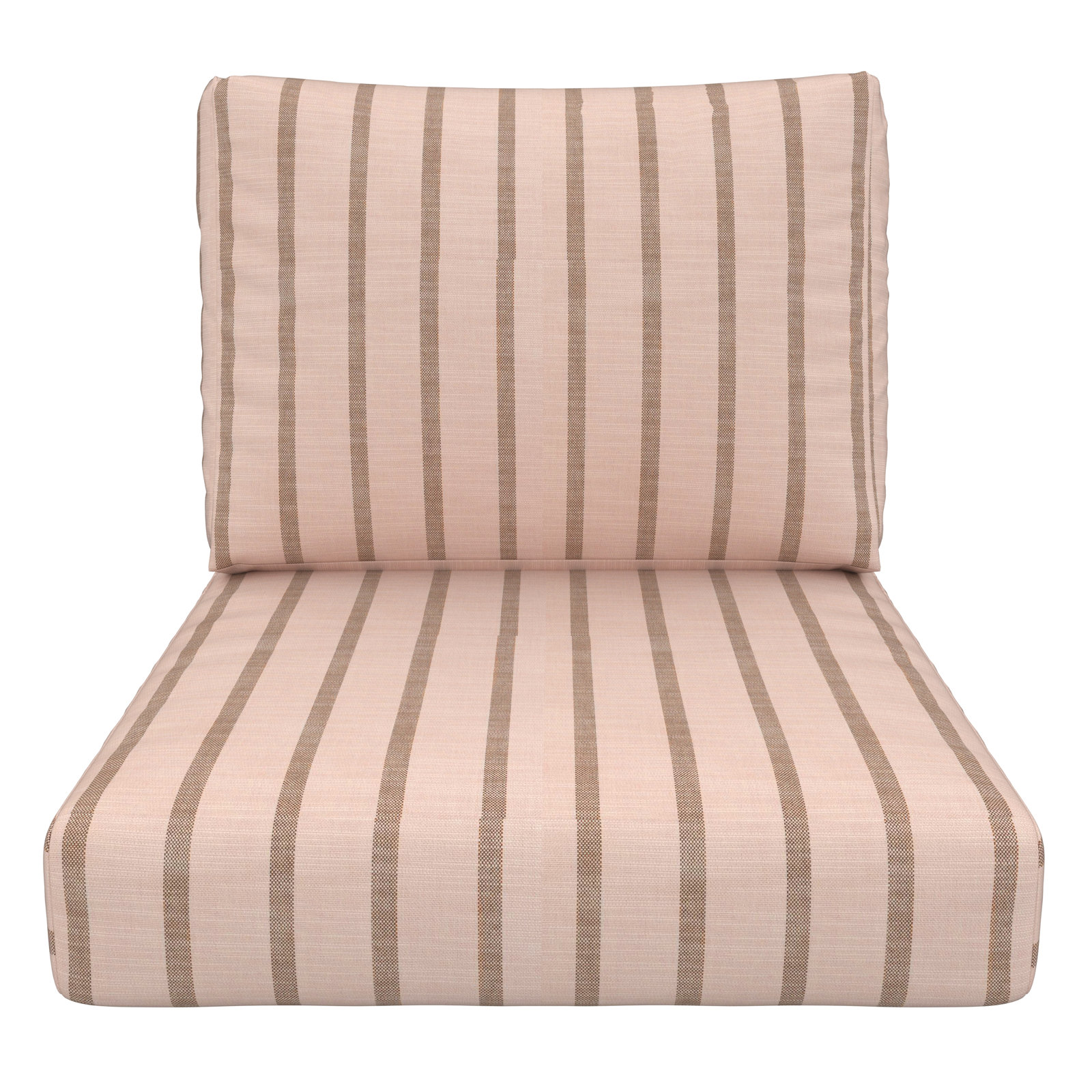 Lani 25" Sunbrella® Seat and Back Cushion, Unwind Cameo