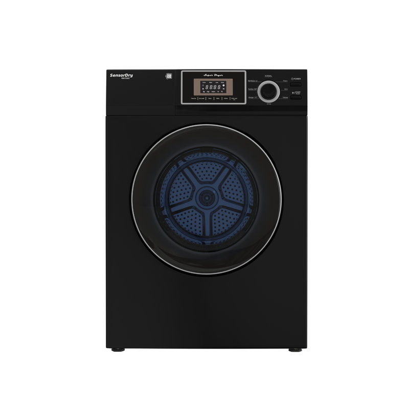 Sécheuse à évacuation compacte Équator PREMIUM 24 po avec prise pour laveuse, capacité de 3,1 pi³/13 lb, capteur, 110 V