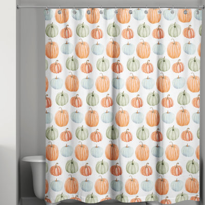 Rideau de douche citrouille simple Tennessee