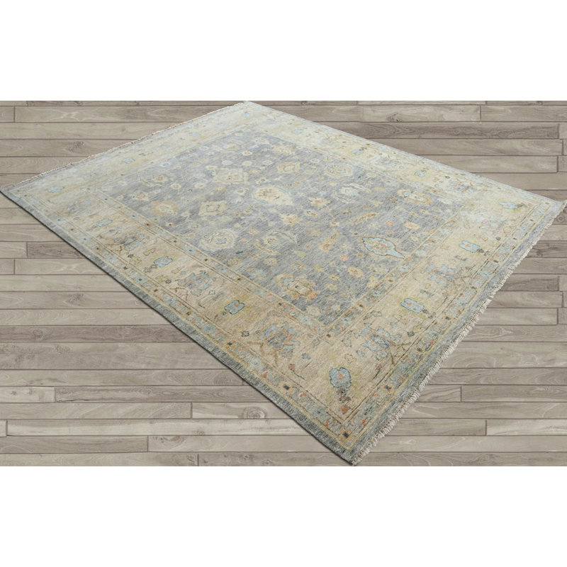 Tapis en laine, Rectangle 4 pi 3 po x 6 pi