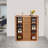 25 Pair Multi-Tier Shoe Storage Cabinet