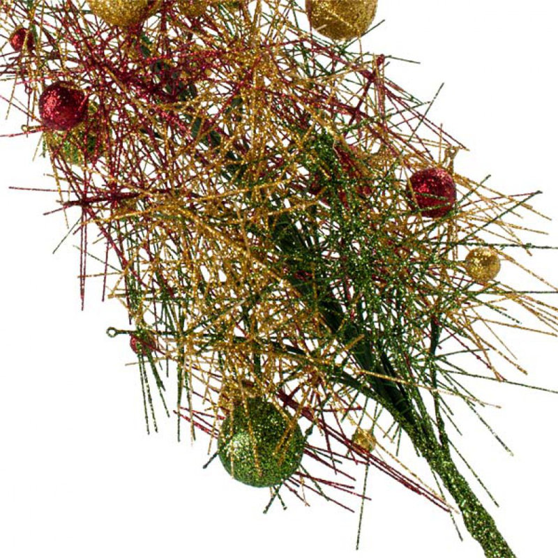 Christmas Tabletop Tree, Red, Green, Gold