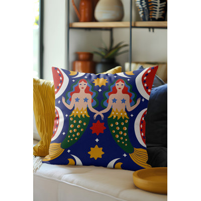 Taja Microsuede Square Throw Pillow