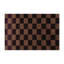 Tapis intérieur / extérieur noir à carreaux-226683162