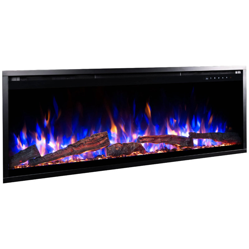 Sideline Elite Pro Smart Electric Fireplace, 19.25" H x 50" W x 6.32" D