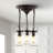 Dunnum Glass Flush Mount