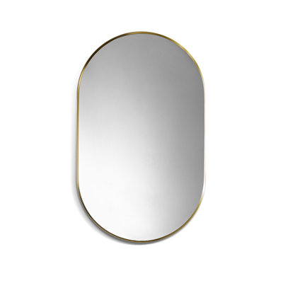 Ispra Metal Flat Wall Mirror