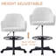 Tabouret pivotant à hauteur réglable Bhavjot-591789316