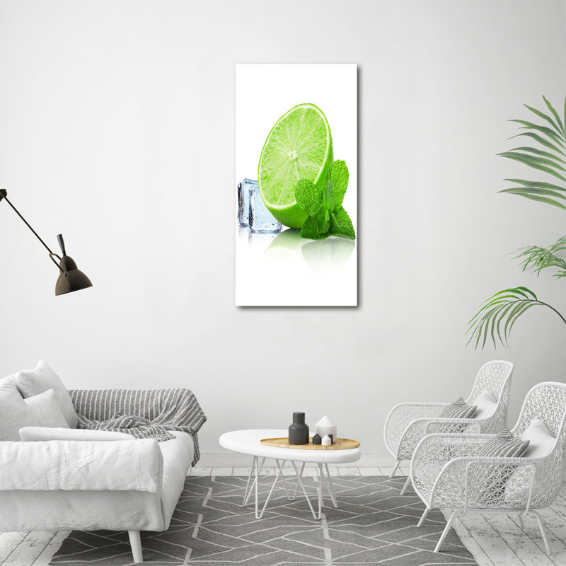 Tropical Flowers - Wrapped Canvas Print