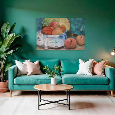Fruit Bowl Classic Traditional Contemporary Fruit Wall Art Print