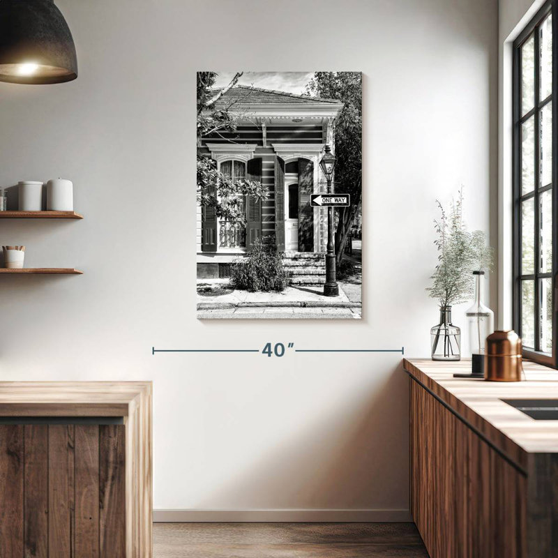 Sireci Art Deco Facade, 39" H x 26" W