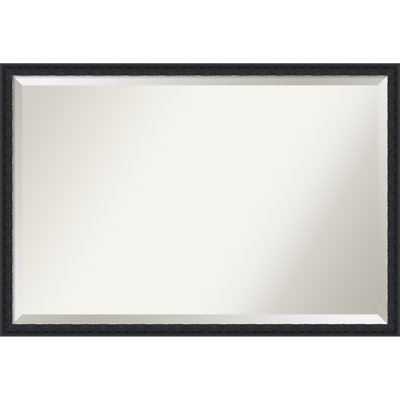 Bethany Beveled Wood Framed Wall Mirror