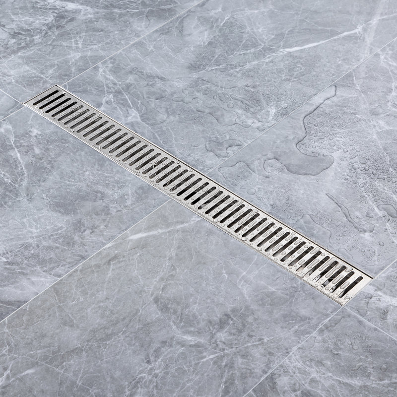 24'' W Linear Grid, Brushed Nickel