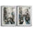 E. Anthony Orme - Matted and Framed Under Acrylic Glass, Set of 2, Large Living Room Wall Art-132544492-132544496-132544497
