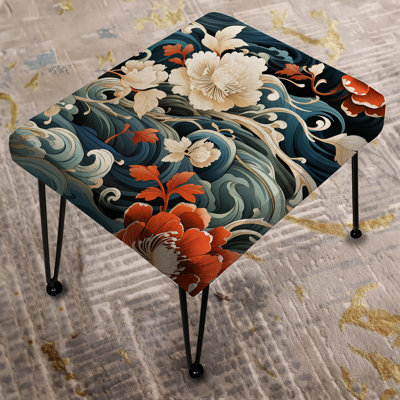 Shogun Aesthetics - Chinese Rectangle Ottoman