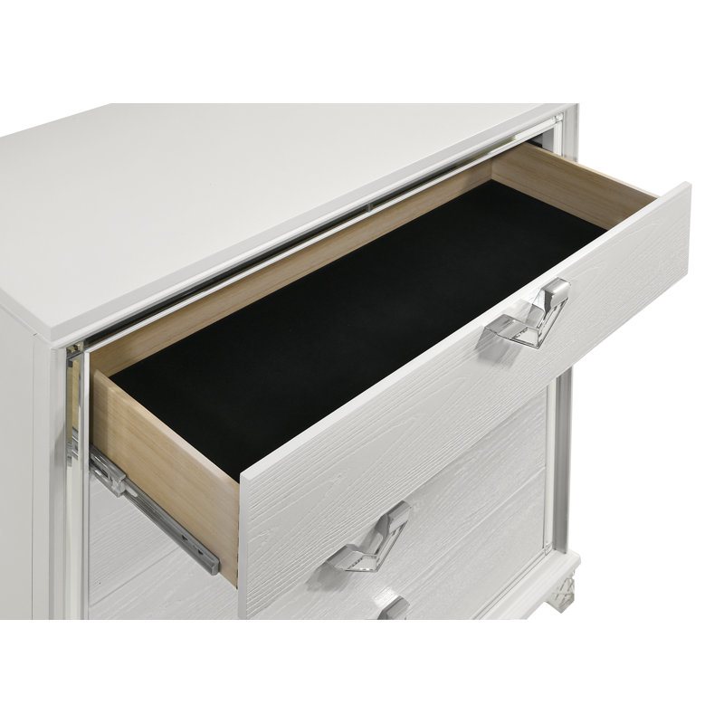 Ensemble de chambre avec lit-bateau 5 pièces Ceri, Très grand