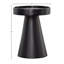 Table de bout Blandon Mango, noir sablé