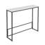 Console rectangulaire White Quartz