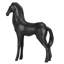  Sculpture cheval noir à facettes 13 po Zigler-875373838