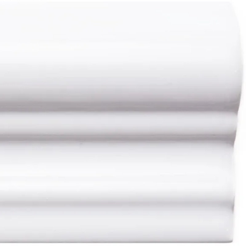 Fresno 6" x 2" Glossy Ceramic Chair Rail