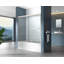 Porte de baignoire coulissante double semi-sans cadre de 59 po L x 56 po H-87058397-114466679