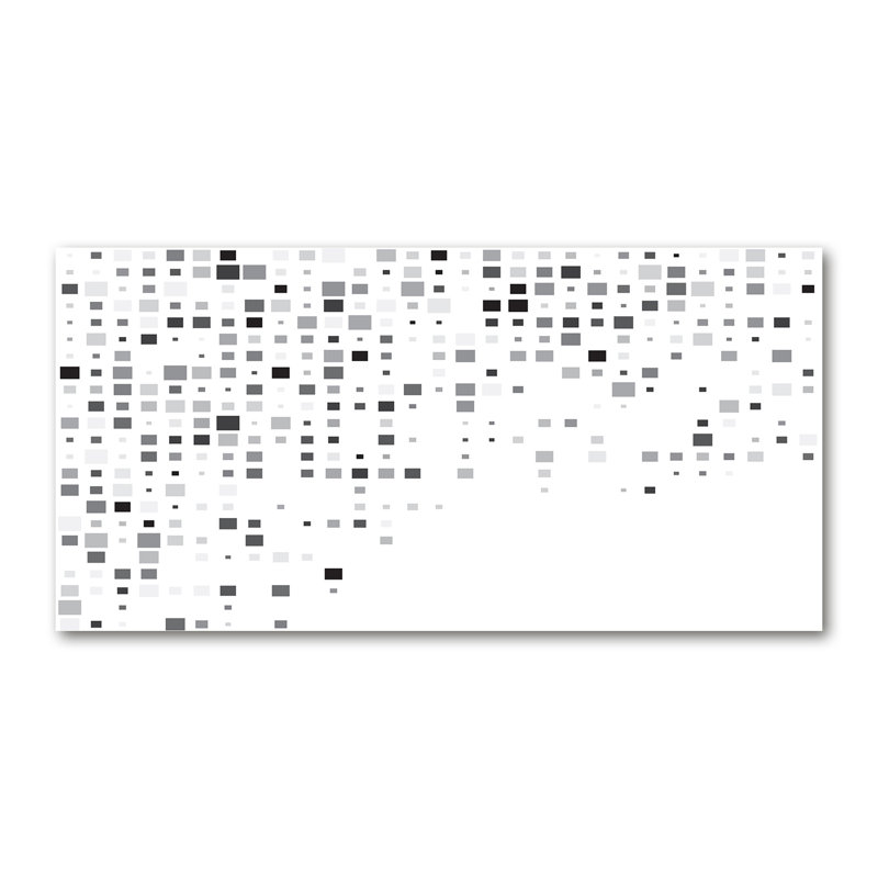 Abstraction Squares - Wrapped Canvas Print