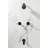 Kingston Brass Synchronous Double-Handle Tub and Shower Faucet-101385991