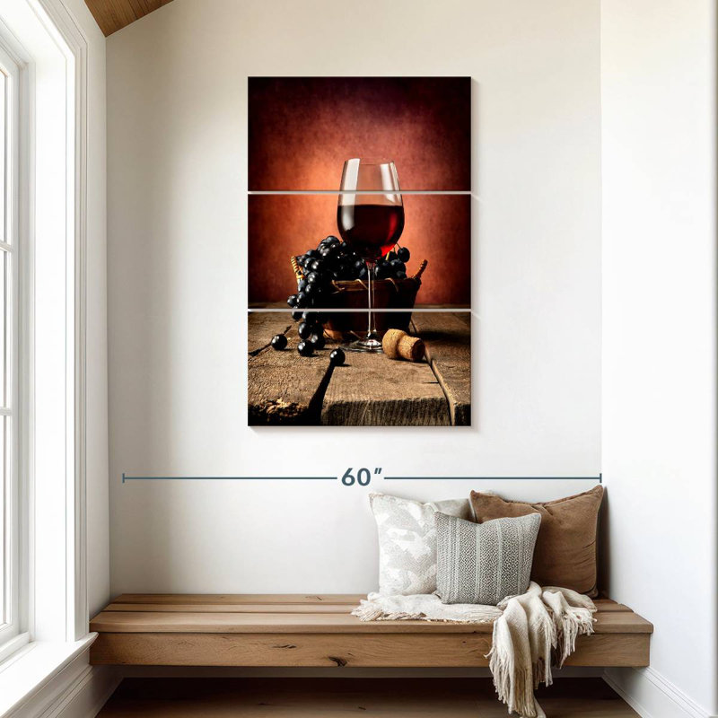 Yarlin Red Wine Classic, 45" H x 28" W