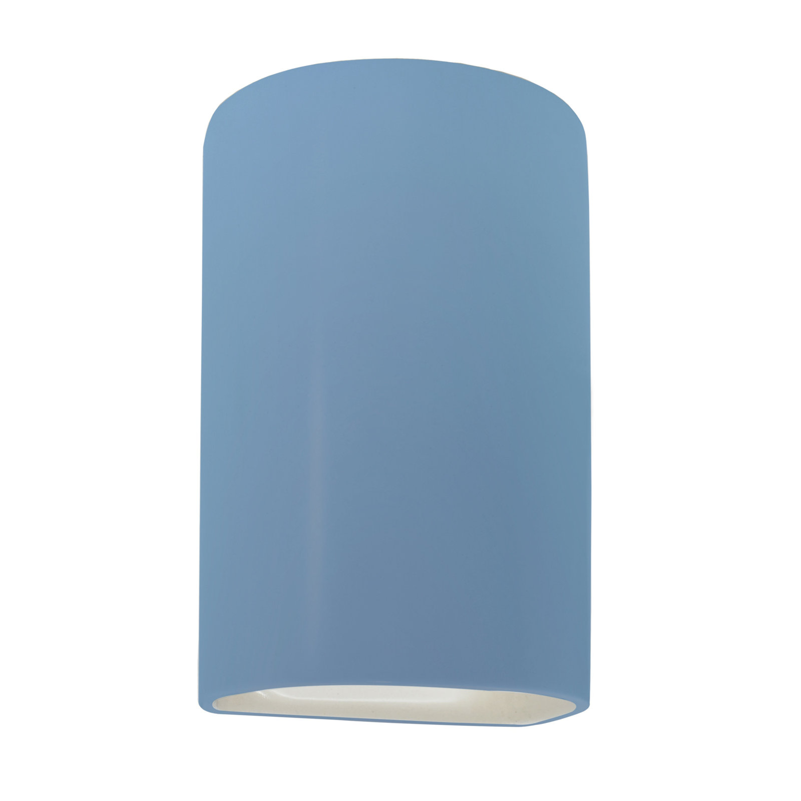 Pacursa Ceramic Dimmable Flush Mounted Sconce, 12.5" H x 7.75" W x 6.25" D, White Crackle, Incandescent (Not included)