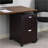 Kery 2 Drawer Mobile Pedestal File Cabinet With Lock, Mocha Brown-118318928
